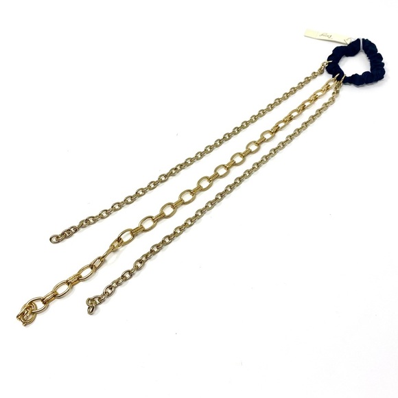 NWT Free People Gold Chain Hair Band - Picture 3 of 4